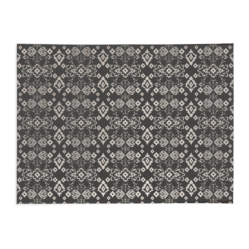 Tapis de bureau Block, L 36 po x P 60 po, Gris anthracite