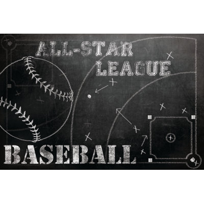 Baseball Plays - Wrapped Canvas Print