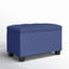 Banc de rangement rembourré en tissu Bacca-681899098