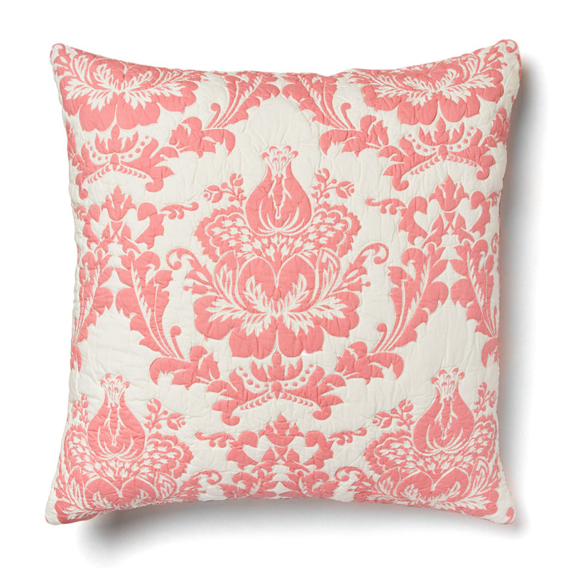 Demee Cotton Quilt - Standard, Coral, Standard