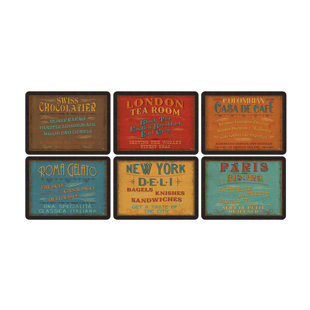 Portmeirion, Pimpernel, Placemats - Lunchtime (Set of 6)