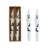 Unscented Ghost Shaped Taper Candles