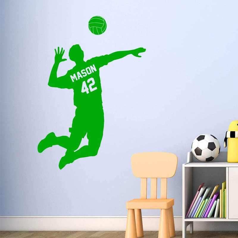 Wall Decal, Green, 31" H x 22" W