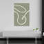 «Flowing Sage Lines», reproduction d'art abstrait cheval contemporain-118212736