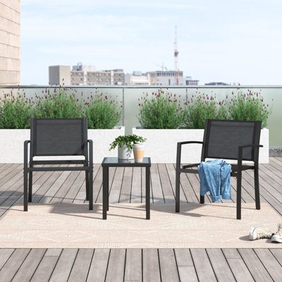 Alman 2 - Person Patio Conversation Set
