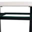 Ensemble de table ronde et de chaises 7 pièces, panneau de fibres à densité moyenne durable avec incrustation en verre trempé et chaises rembourrées en polyuréthane doux-1682561231-1682561226