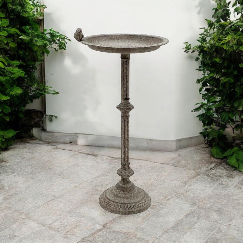 Blaydon Metal Freestanding Tray Bird Feeder