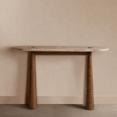 Console en bois massif de style chinois