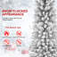 Arbre de Noël 7 pi avec un support en métal-1255680217-1255680223