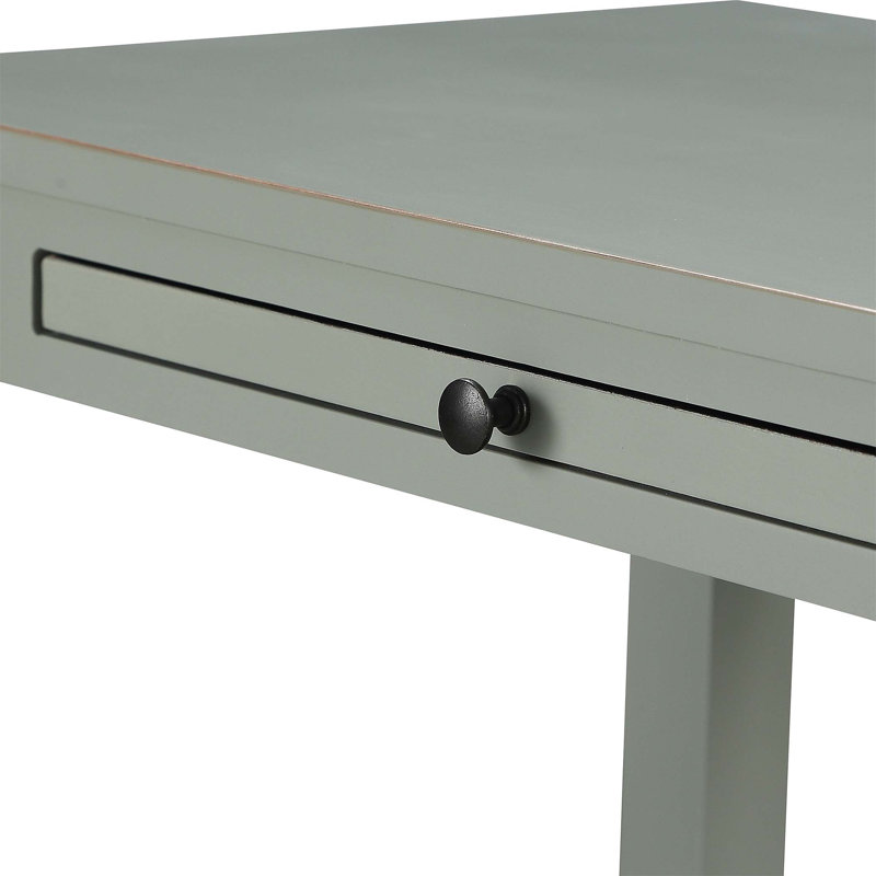 Table de chevet avec rangement Newland, Gris antique