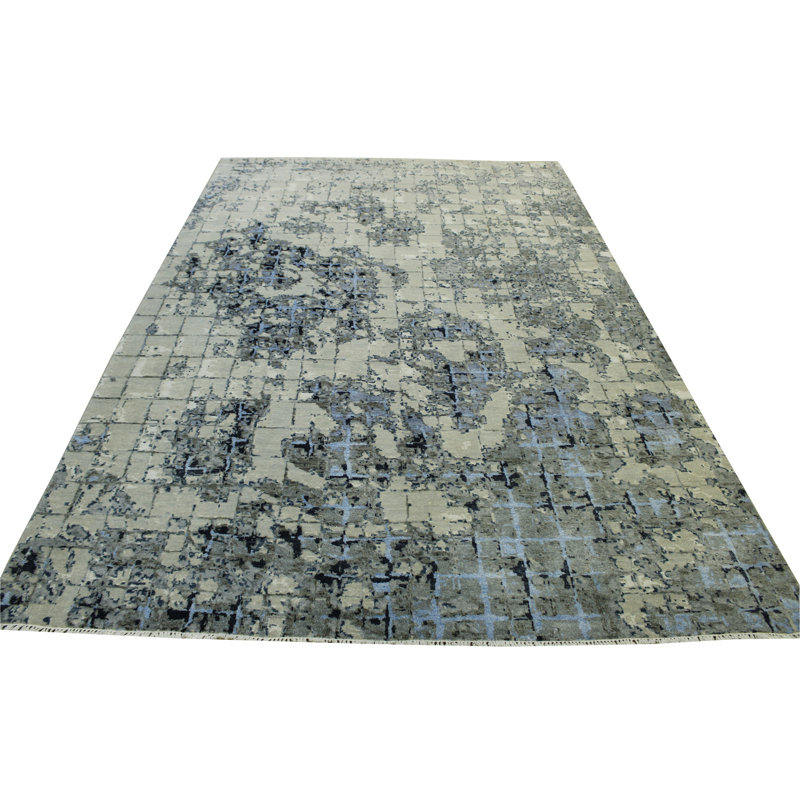 Tapis unique gris 5,11 x 8,11 Skipton