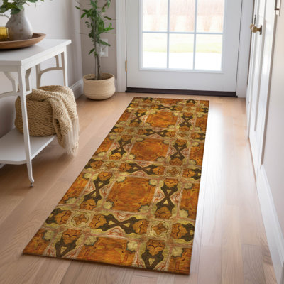 Tapis intérieur / extérieur Edington avec envers antidérapant