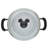 Farberware Disney Monochrome Ceramic Nonstick Stockpot With Lid, 5.5 Quart, Black