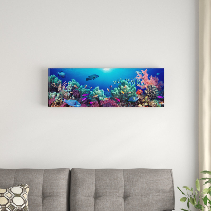 Panoramic Images - 1 Piece Wrapped Canvas Panoramic Panoramic Photograph on Canvas, 12" H x 36" W x 1.5" D