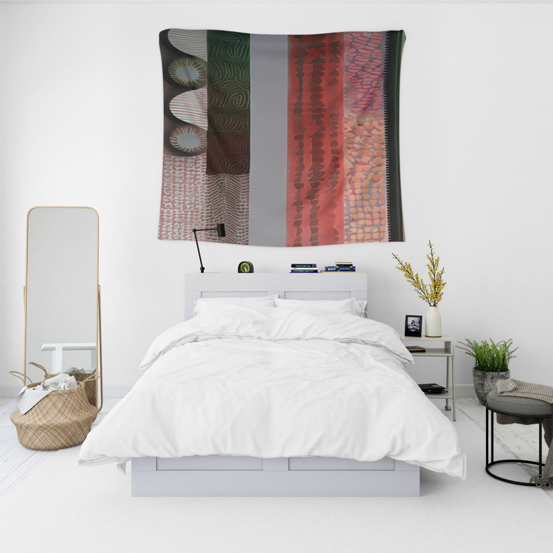 Tapisserie murale, H 88 po x l 104 po