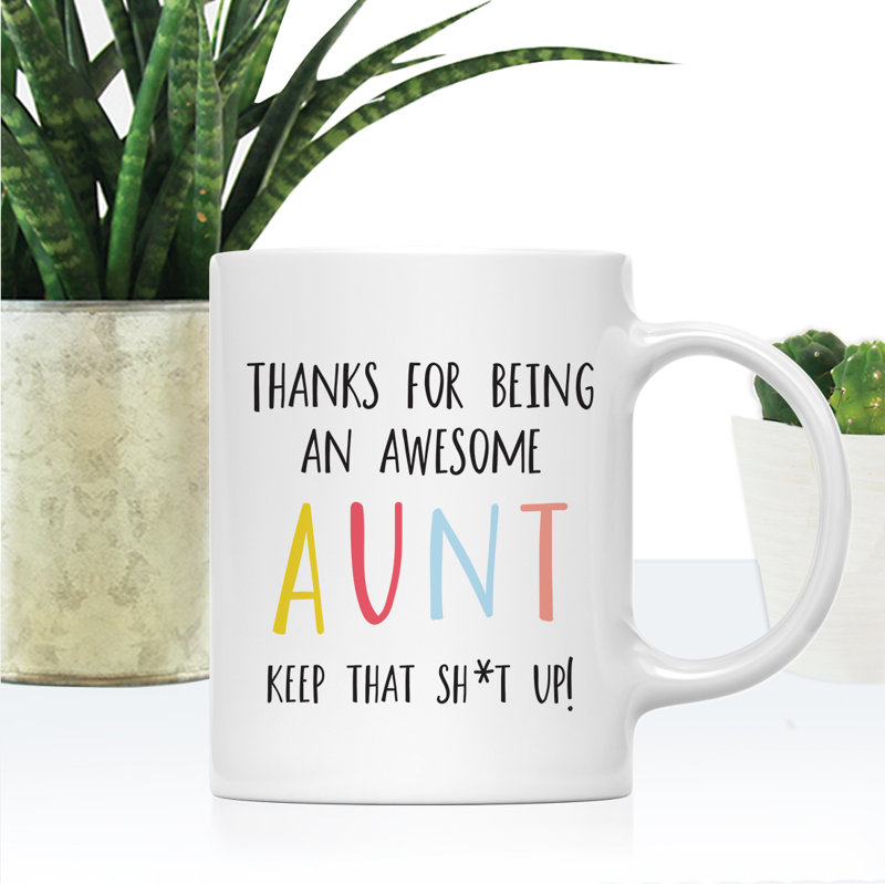 Tasse à café amusante, Aunt