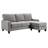 Serta Palisades Collection 86-Inch Reversible Sectional Sofa with Storage-133355378