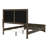 59-inch Panel Bed Dark Cocoa-368089955