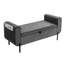 Banc de rangement avec repose-pieds Wingfield-107080380