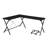L-Shape Computer Desk With Computer Holder, Black-423577814