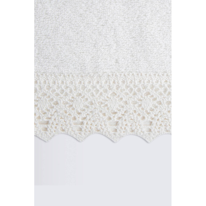 Drap de bain 100% coton Castellanos, Écru