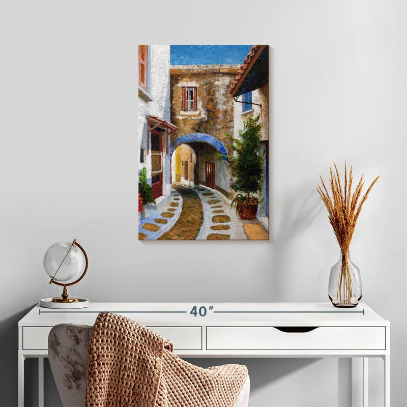 Lilie Lefkimmi Corfu, 24" H x 16" W