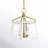 4 - Light Dimmable Lantern Geometric Chandelier-65237598-65237601