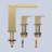 Widespread 2-handle Bathroom Faucet