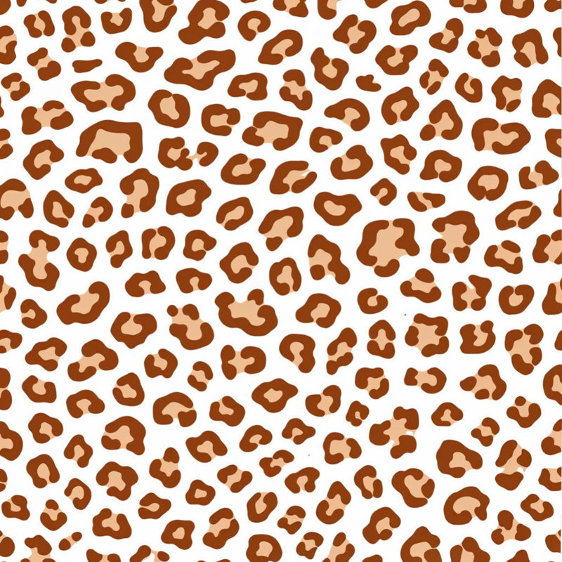 Édredon à motif léopard, King, Brun moyen beige