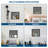 Stainless Steel Shower Niche, Gunmetal Black