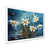 White Single Picture Framed