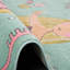 Croyd Green/Cream/Pink Rug-531904094
