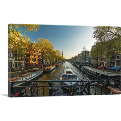 " Canal Of Amsterdam Netherlands "