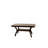 Transitional Shelved Dining Table - -colored Rectangular Home With Shelf For Space
