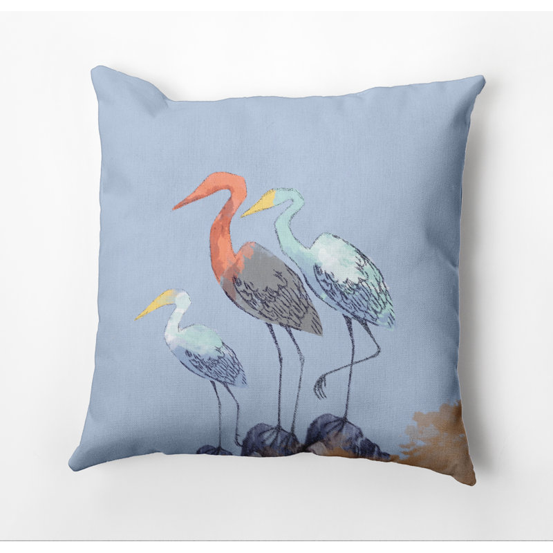 Housse de coussin et insert pour plage, 18 po x 18 po, Bleu