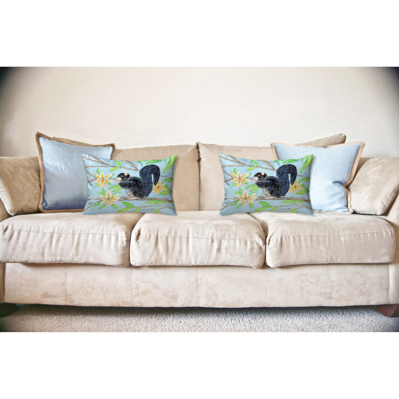 Outdoor Reversible Throw Pillow
