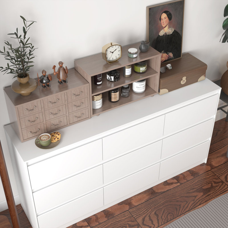 ebern designs 9 drawer dresser reviews Chest Of Drawers 9 Drawer Dresser, Wood Dresser 9 Drawer Chest Ebern Designs