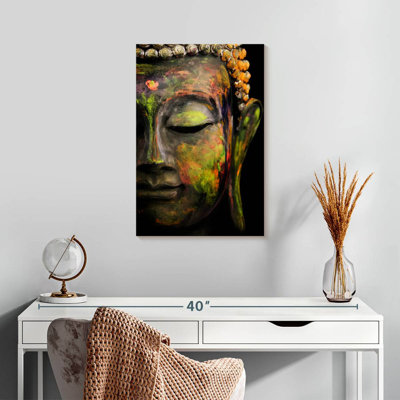 Portrait de Bouddha coloré Adella