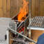 Barbecue au charbon de bois 36 po Infinity Ss304