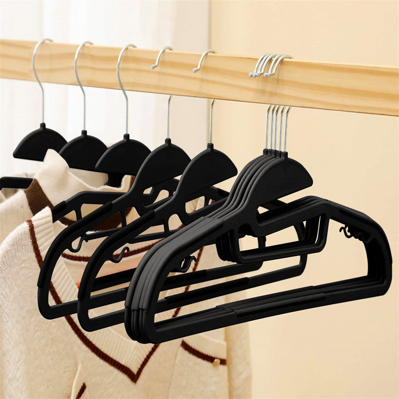 Jayapura Plastic Standard Hanger, Black
