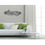 Pulsating wall sculpture