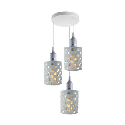 Cru 3 - Light White Cluster Pendant