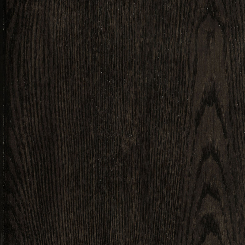 Table de salle à manger ronde avec tiroir Dark Cocoa