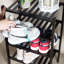 Froppi 4-Tier Bamboo Shoe Rack for Shoe Storage, Wooden Shoe Shelf L45.2 W29.5 H72.4 cm-93563888