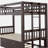 Double Pull-out Bunk Bed with Wheels-1830312289