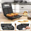 Gaufrier électrique 3 en 1, gril et machine à sandwich-115786067