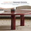 Ensemble de tables basses de style Dopamine