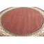 Tapis unique en laine bleu / crème / brun nouvel âge 9 pi 7 po x 9 pi Zack Zack