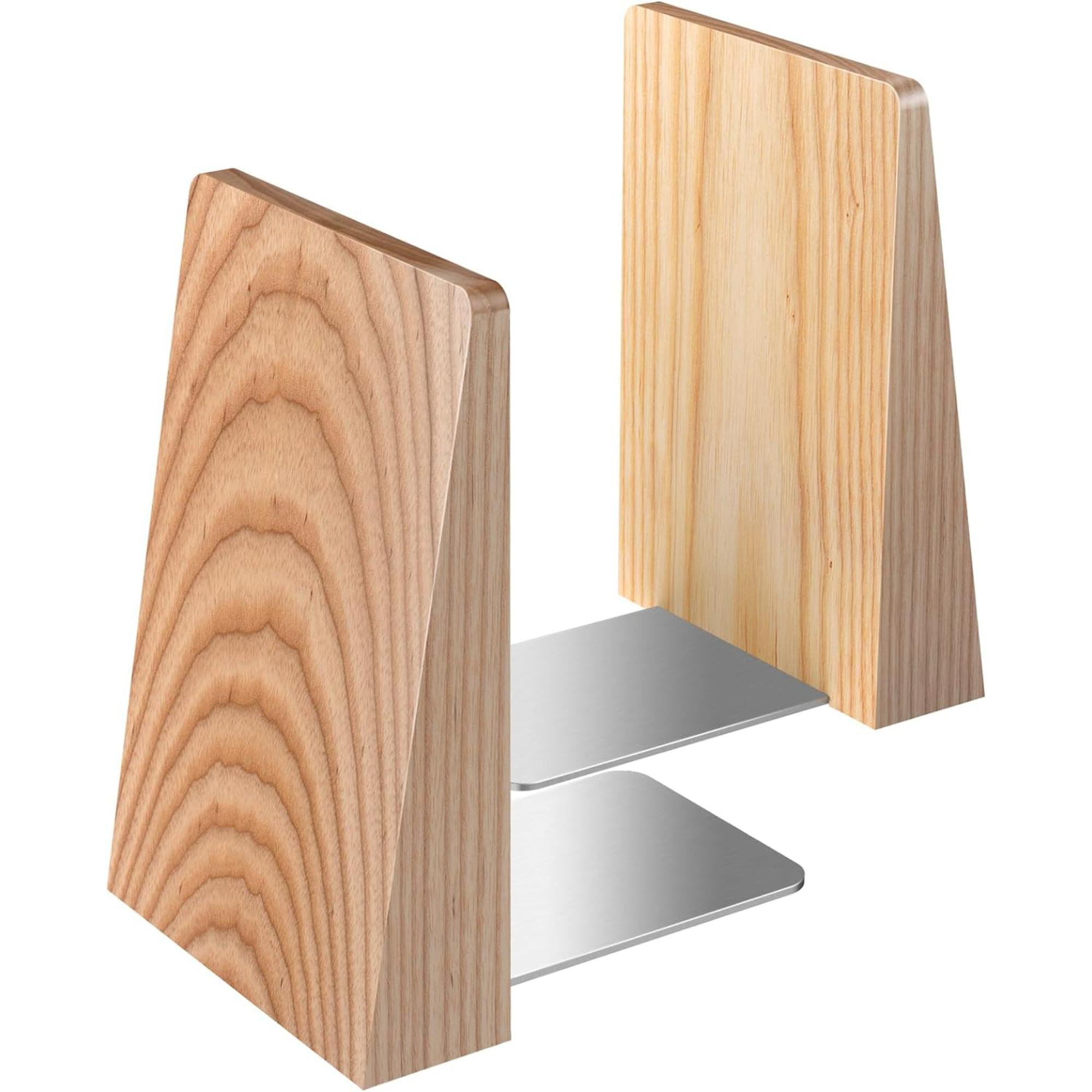 Latitude Run® Decorative Wood Bookends/Book Holders For Book Racks ...