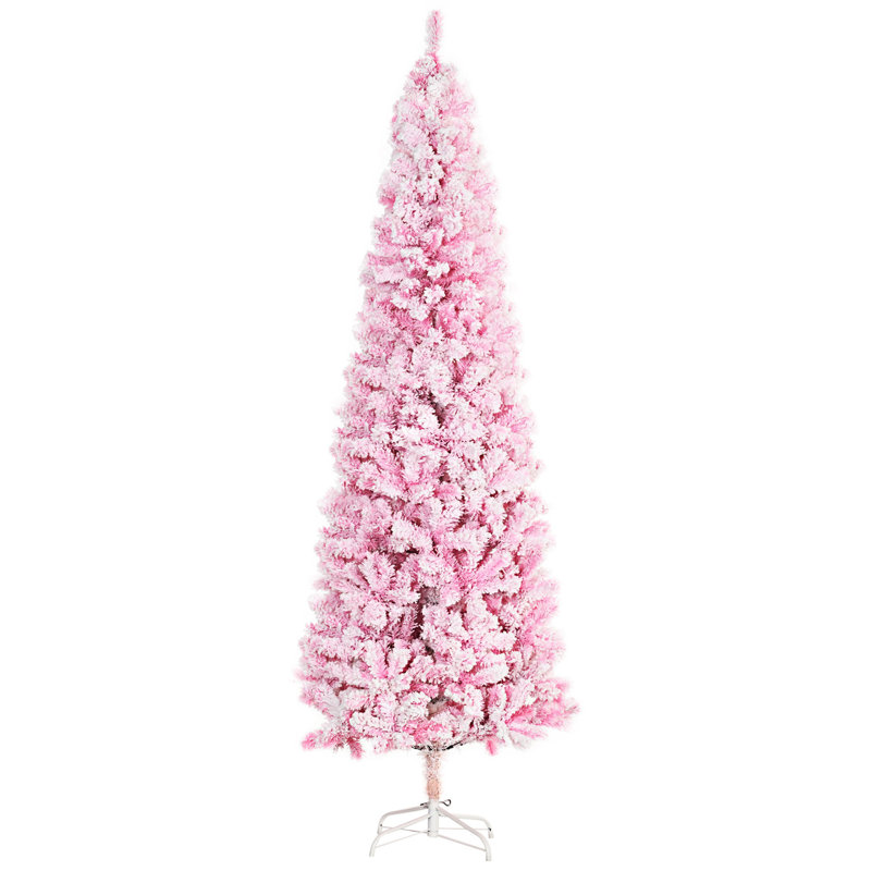 Arbre de Noël artificiel enneigé, 7.4', Non pré-éclairé